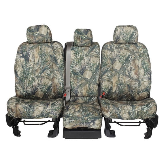 CalTrend Rear 50/50 Split Back & Solid Cushion TRUETIMBER Seat Covers for 2002-2004 Mini Cooper - BM101-71KA MC2 Insert and Trim