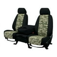 thumbnail image 1 of CalTrend Rear 50/50 Split Bench Camo Seat Covers for 1999-2001 Chevy Tracker - CV168-98KS Forest Insert with Black Trim, 1 of 1