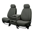 thumbnail image 1 of CalTrend Rear 50/50 Split Bench SportsTex Seat Covers for 2011-2013 Ford Explorer - FD398-08GA Light Grey Insert and Trim, 1 of 3