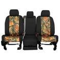thumbnail image 1 of CalTrend Rear 50/50 Split Bench TRUETIMBER Seat Covers for 1996-2004 Ford Explorer - FD182-72KT BLAZE Insert with Black Trim, 1 of 3