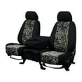 thumbnail image 1 of CalTrend Rear 60/40 Split Back & Solid Cushion Camo Seat Covers for 2005-2009 Chevy/Pontiac Equinox|Torrent - CV373-93KS Hunter Camo Insert with Black Trim, 1 of 1