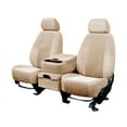 thumbnail image 1 of CalTrend Rear 60/40 Split Back & Solid Cushion O.E. Velour Seat Covers for 2000-2001 Nissan Maxima - NS301-05RR Sandstone Premier Insert with Classic Trim, 1 of 3