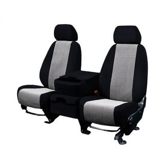Premium Cotton Leather Car Seat Covers Sport Plus Line - Black For