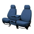 thumbnail image 1 of CalTrend Rear 60/40 Split Back & Solid Cushion Tweed Seat Covers for 2000-2002 Saturn SL1|SL - ST353-04TA Blue Insert and Trim, 1 of 3