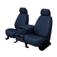 thumbnail image 1 of CalTrend Rear 60/40 Split Bench Faux Leather Seat Covers for 1998-2004 Chevy/GMC Blazer|Jimmy - CV106-04LX Blue Insert and Trim, 1 of 3