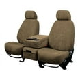 thumbnail image 1 of CalTrend Rear 60/40 Split Bench MicroSuede Seat Covers for 2017-2022 Ford F-250-350 - FD556-06SA Beige Insert and Trim, 1 of 3