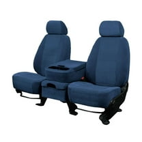 CalTrend Rear 60/40 Split Bench O.E. Velour Seat Covers for 2016-2017 Mazda 6 - MA154-04RS Blue Monarch Insert with Classic Trim