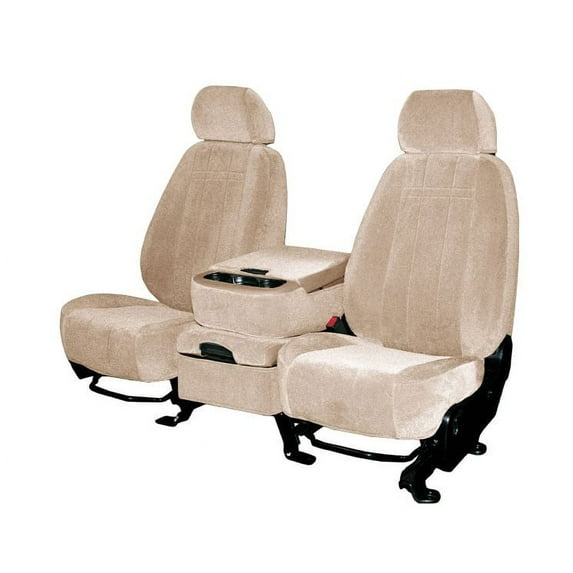 CalTrend Rear 60/40 Split Bench O.E. Velour Seat Covers for 2017-2022 Honda CR-V - HD221-05RA Sandstone Classic Insert and Trim