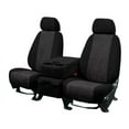 thumbnail image 1 of CalTrend Rear 60/40 Split Bench SuperSuede Seat Covers for 2017-2017 Ford Expedition - FD527-03SP Charcoal Insert with Black Trim, 1 of 3