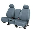 thumbnail image 1 of CalTrend Rear Solid Bench Cordura Seat Covers for 2011-2014 Ford Mustang - FD392-03CA Charcoal Insert and Trim, 1 of 3