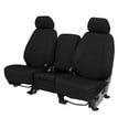 thumbnail image 1 of CalTrend Rear Solid Bench Cordura Seat Covers for 2011-2015 Ram 1500 - DG303-01CC Black Insert with Black Trim, 1 of 3