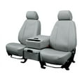 thumbnail image 1 of CalTrend Rear Solid Bench DuraPlus Seat Covers for 2000-2002 Chevy/GMC Suburban|Yukon 1500-2500 - CV173-08DA Light Grey Insert and Trim, 1 of 3