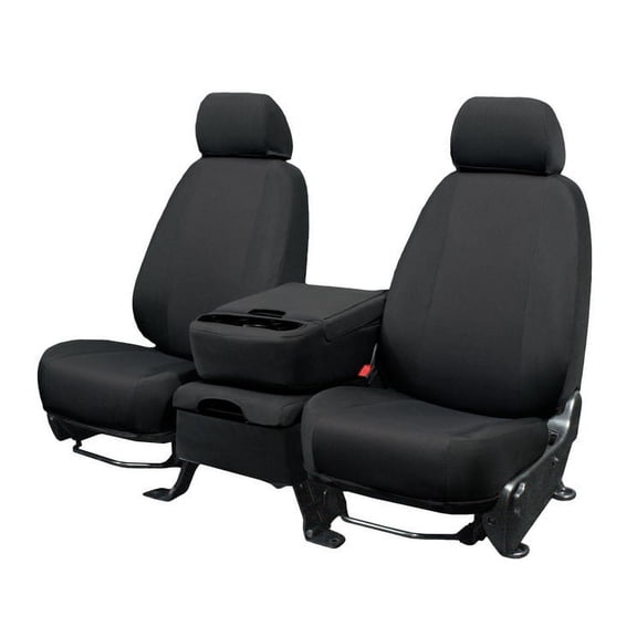 CalTrend Rear Solid Bench EuroSport Seat Covers for 1995-1999 Dodge Ram 1500-3500 - DG106-03HH Charcoal Insert and Trim