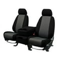 thumbnail image 1 of CalTrend Center Solid Bench EuroSport Seat Covers for 1996-1999 Chevy/GMC Astro|Safari - CV124-08HB Light Grey Insert with Black Trim, 1 of 3
