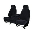 thumbnail image 1 of CalTrend Rear Solid Bench O.E. Velour Seat Covers for 1981-1991 Chevy R10|R1500 Suburban|C10/C20 - CV165-01RA Black Classic Insert and Trim, 1 of 3