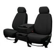 thumbnail image 1 of CalTrend Rear Solid Bench SportsTex Seat Covers for 2012-2016 Toyota Yaris - TY495-03GA Charcoal Insert and Trim, 1 of 3