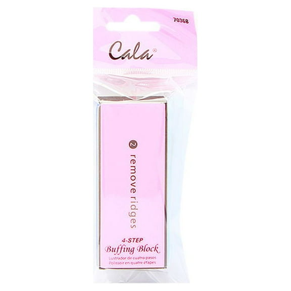 Cala 4-Step Buffing Block Nail File Model No. 70-368 - 1 Piece