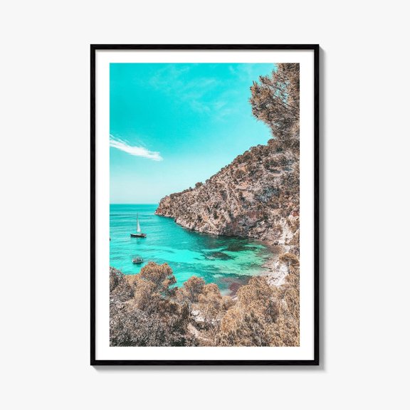 Cala Blanca Fine Art Photo Print Andratx Mallorca Majorca Balearic Islands Photo, Unframed Paper Print