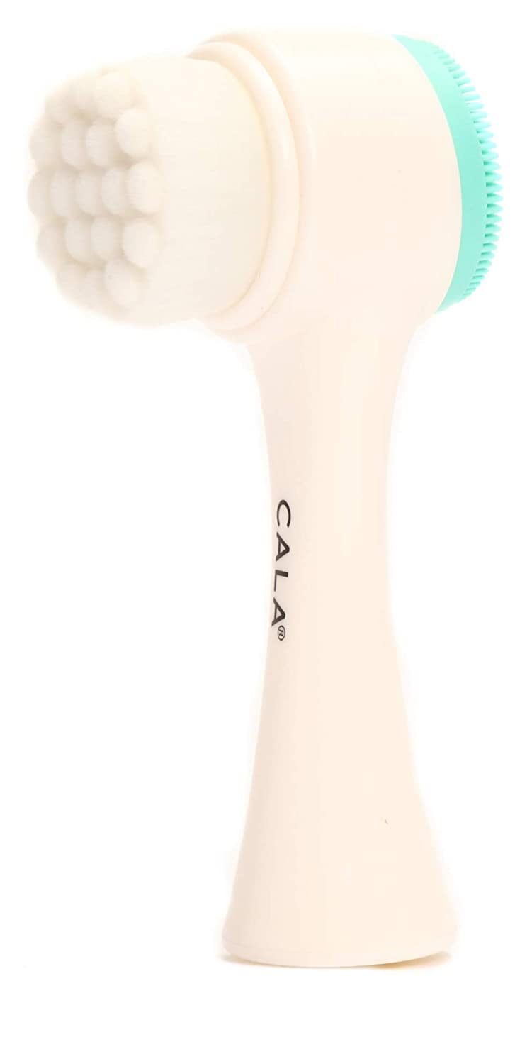 Cala Dualaction mint facial cleansing brush