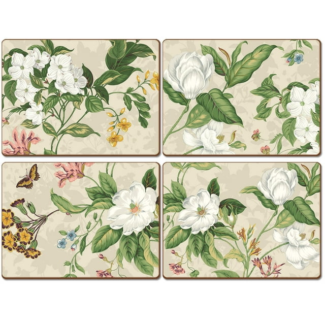 Cala Home "Garden Images Natural" Assorted Image Decorative Hardboard