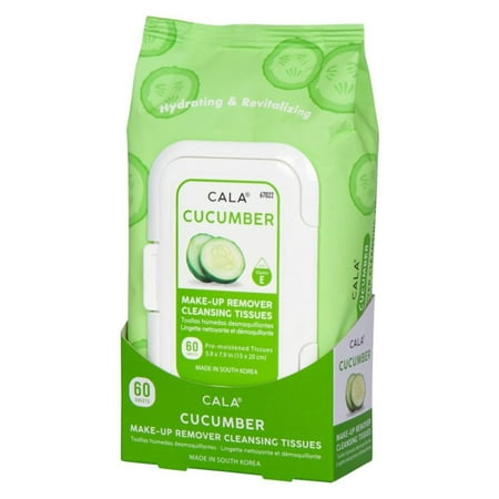 Cala Makeup Remover Cleansing Tissues 60 ct