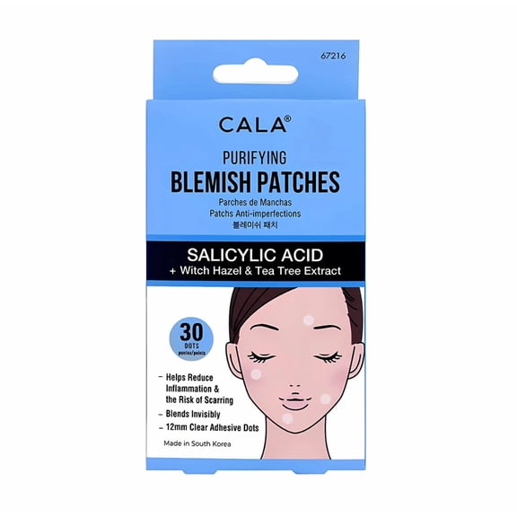 Cala Purifying Blemish Patches with Salicylic Acid | Spot Treatment for Acne & Pimples