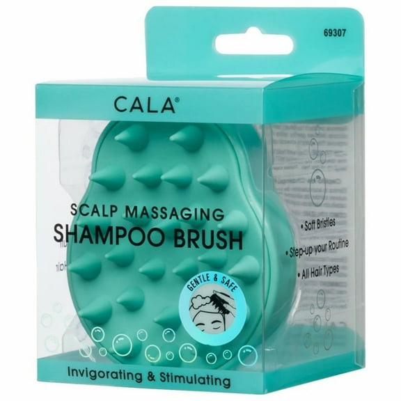 Cala SCALP MASSAGING SHAMPOO BRUSH (MINT)