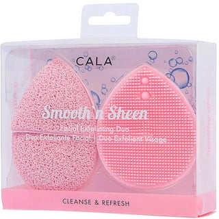 CALA Products  Kabuki Brush + Sponge Set (Pink)