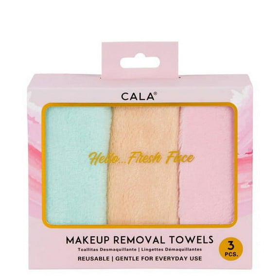 Cala Soft & Gentle Microfiber Makeup Removal Towels