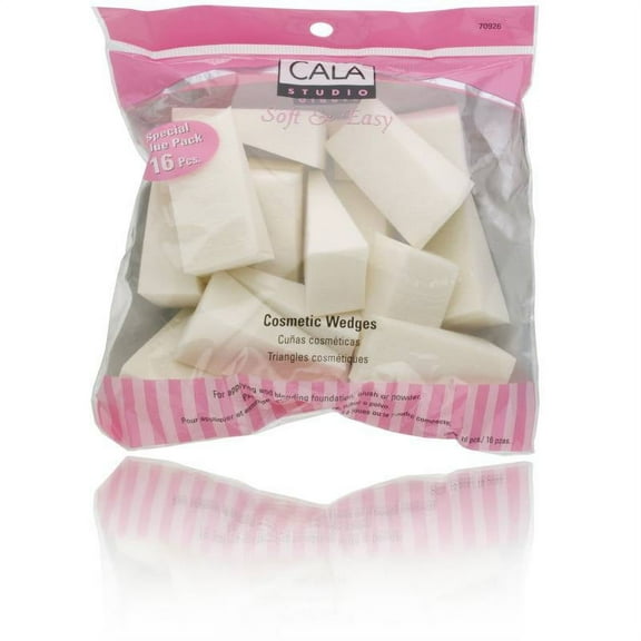 Cala Studio Soft & Easy Cosmetic Wedges Model No. 70926 - 16 Pieces