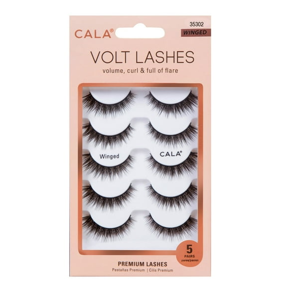 Cala Volt Lashes Winged (5 PAIR)