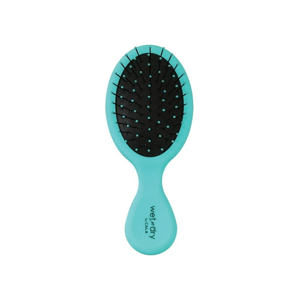 Cala WET-N-DRY Mini Hair Brush (TEAL)