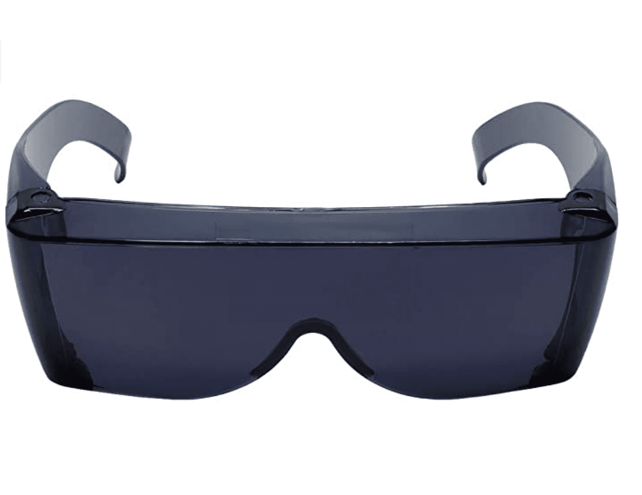 Calabria Cover-Ups Black Fit Over Sunglasses For People Who Wear Prescription Glasses in the Sun in Smoke Grey