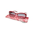 thumbnail image 1 of Calabria 643 Bi-Focal Sunglass Reading w/Matching Case in Red, 1 of 5
