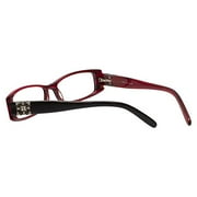 Calabria 840 Techno Optical Anti-Reflective Lens Reading Glasses &Case Red+0.00