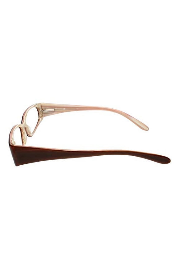 Calabria Viv 737 Designer Reading Glasses in Mocha ; +0.75
