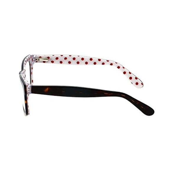 Calabria Viv 870 Designer Reading Glasses in Demi-White +0.75