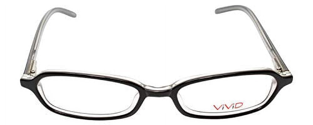 Calabria Vivid 721 Designer Reading Glasses in Black-Grey ; +0.75