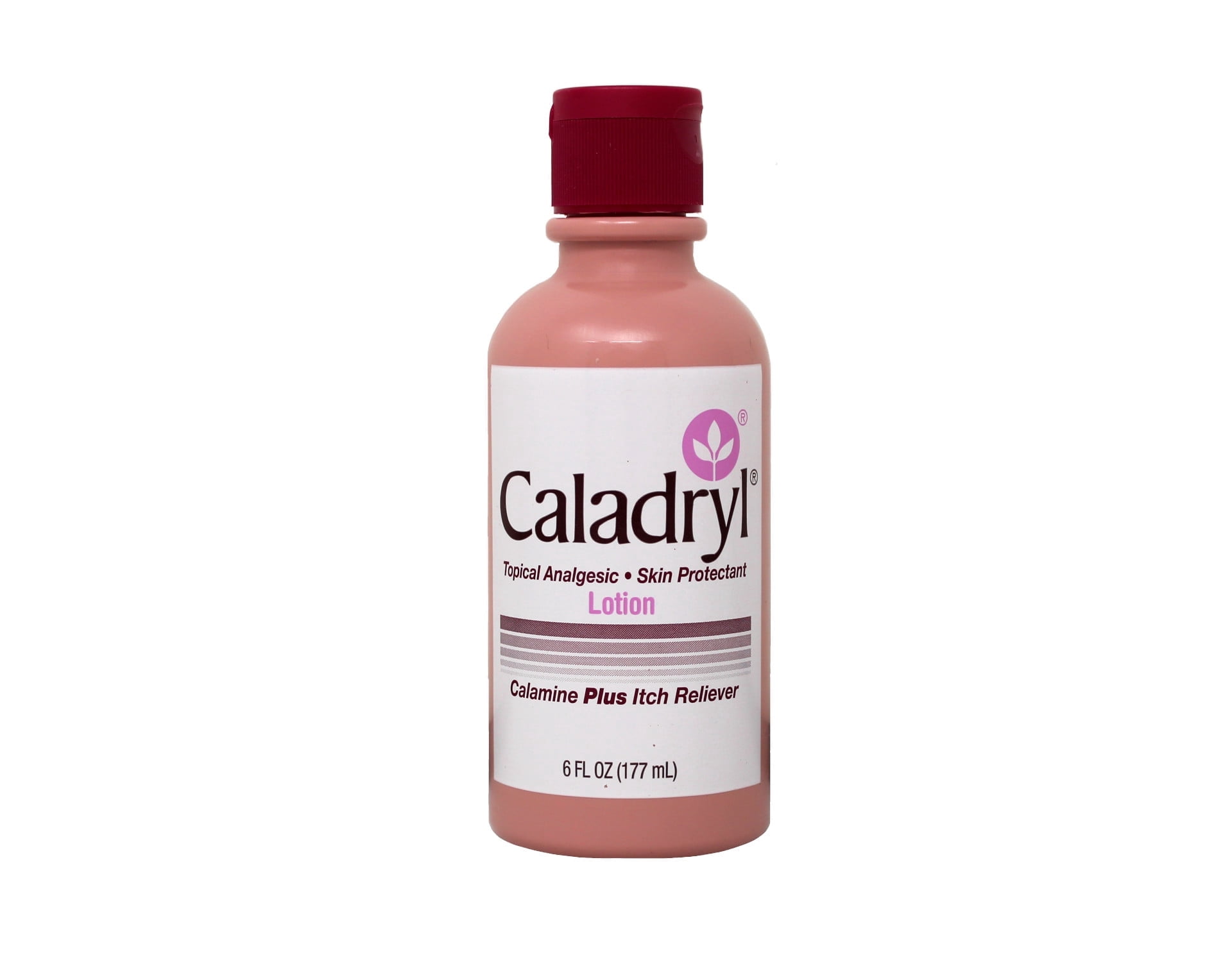 Caladryl Calamine Plus Itch Reliever Topical Analgesic Skin Lotion 6 Fl Oz