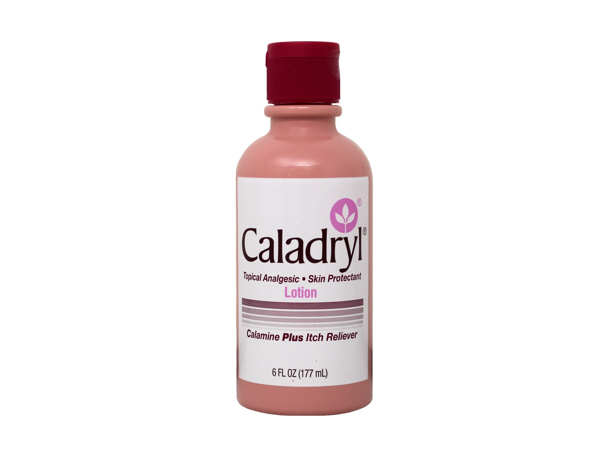 Caladryl Calamine Plus Itch Reliever Topical Analgesic Skin Lotion 6 Fl