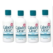 Caladryl Clear Skin Protectant Lotion 6 oz Pack of 4