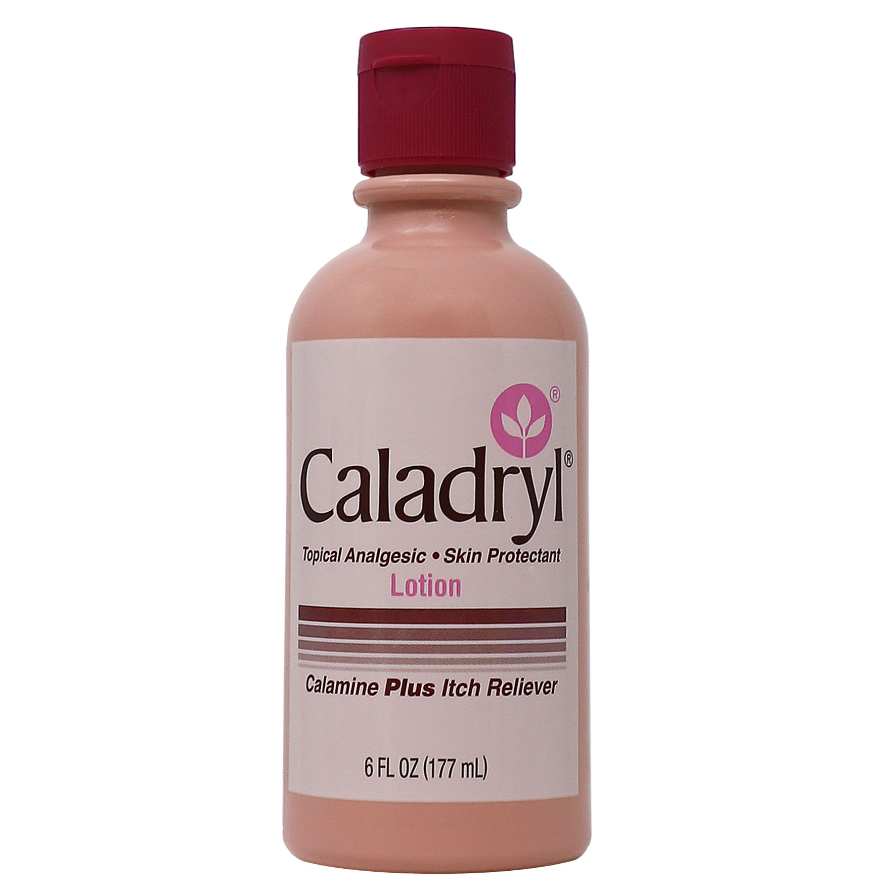 Caladryl Skin Protectant Lotion, Calamine + Itch Reliever, 6 fl oz. - image 1 of 2