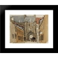 thumbnail image 1 of Calais. Hôtel de Guise 20x24 Framed Art Print by David Cox, 1 of 2