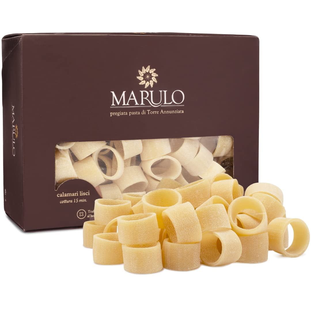 Calamarata Pasta, Bronze Cut Pasta Made In Italy 1.1 Lbs (500G