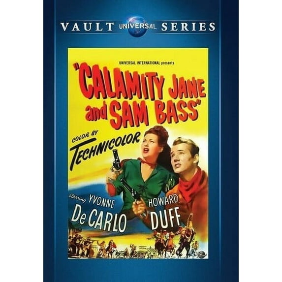 Calamity Jane and Sam Bass (DVD), Universal, Western