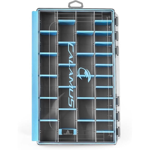 Calamus Waterproof Terminal Tackle Storage Box, 3700 Tackle Trays, Fishing Tackle Box Lure Box