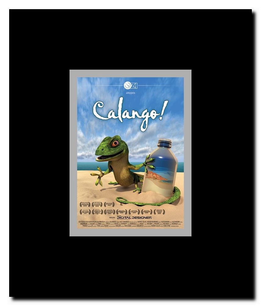 Calango Framed Movie Poster