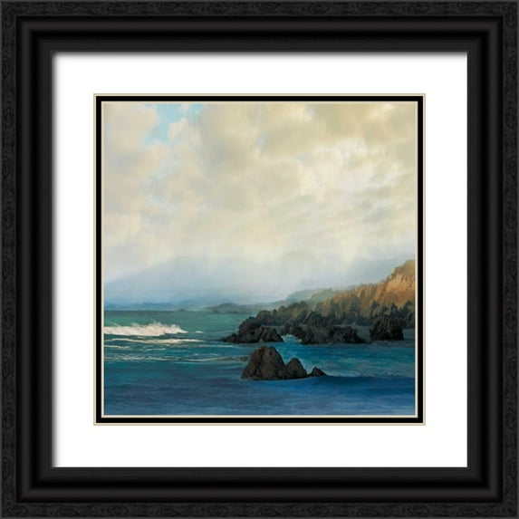 Calascibetta, Mike 12x12 Black Ornate Wood Framed with Double Matting Museum Art Print Titled - Distant