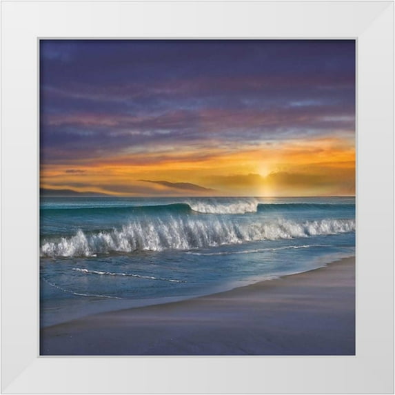 Calascibetta, Mike 12x12 White Modern Wood Framed Museum Art Print Titled - Endless Summer
