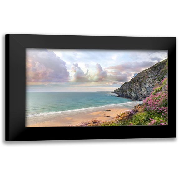 Calascibetta, Mike 14x10 Black Modern Framed Museum Art Print Titled - Cliffs of Time